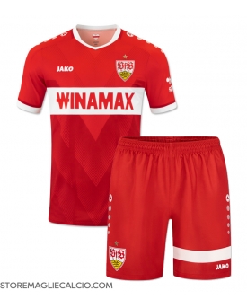 Stuttgart Maglia Gara Trasferta Repliche 2024-25 Bambino Maniche Corte Stuttgart Maglia Gara Trasferta Repliche 2024-25 Bambino Maniche Corte
